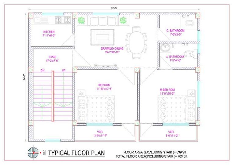 Free House Plan PDF for Practice: Excellent Design